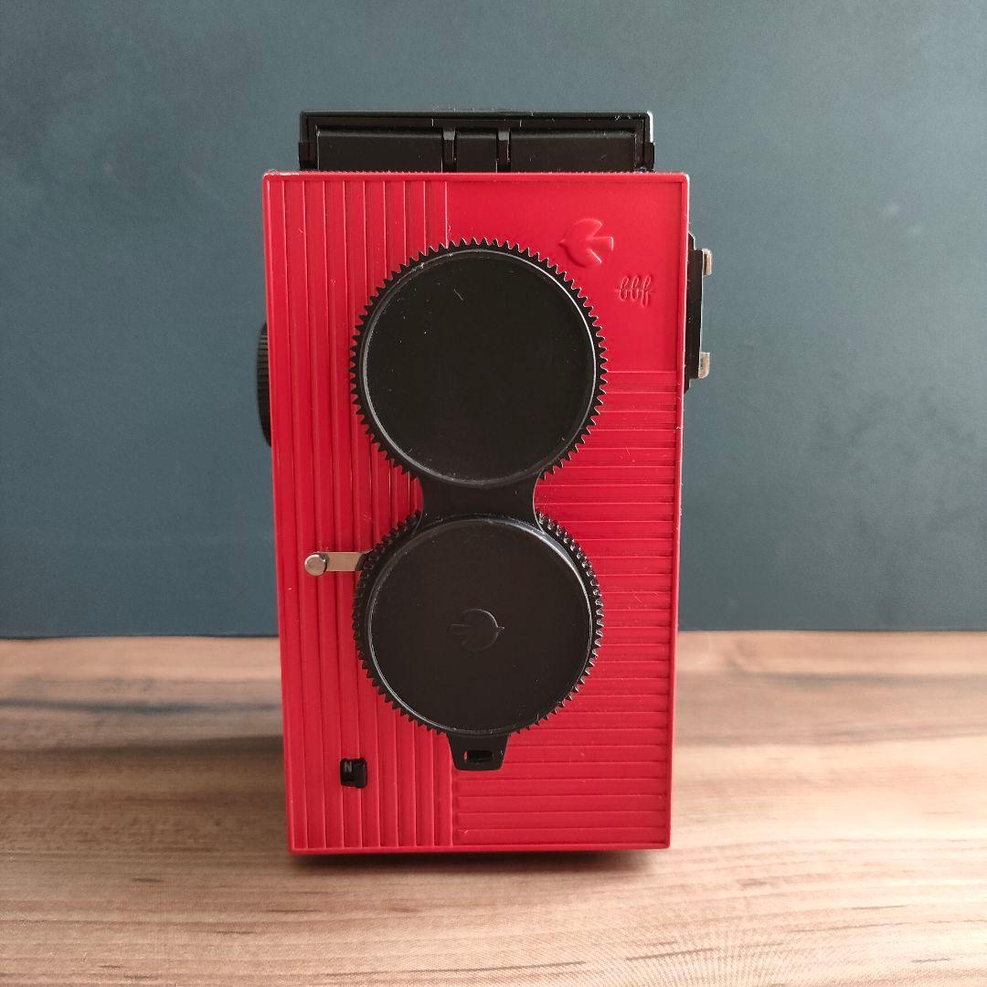 black bird fly 二眼レフ フィルムカメラ　RED