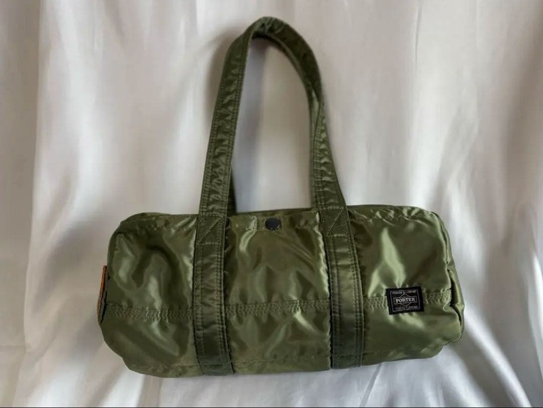 吉田カバン　PORTER　ポーター　タンカー　ミニボストンバッグ　セージグリーン