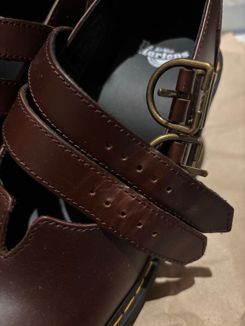 【美品 箱あり】Dr. Martens メリージェーン ブラウン 終売