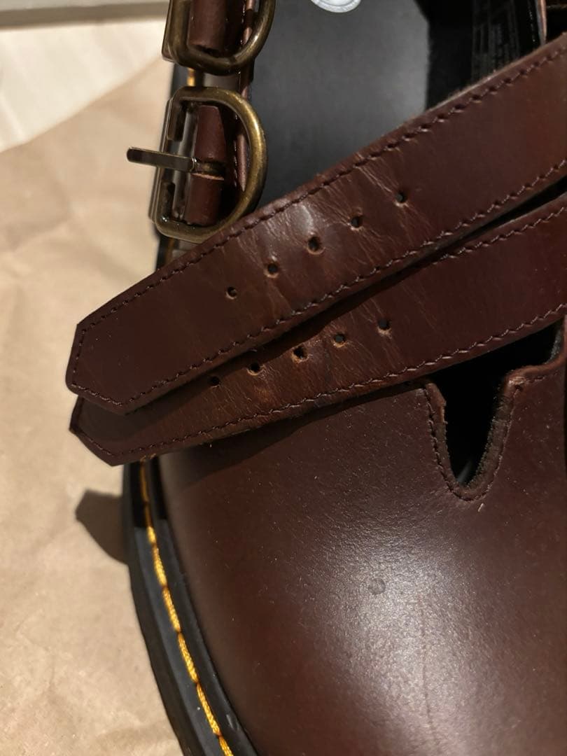 【美品 箱あり】Dr. Martens メリージェーン ブラウン 終売