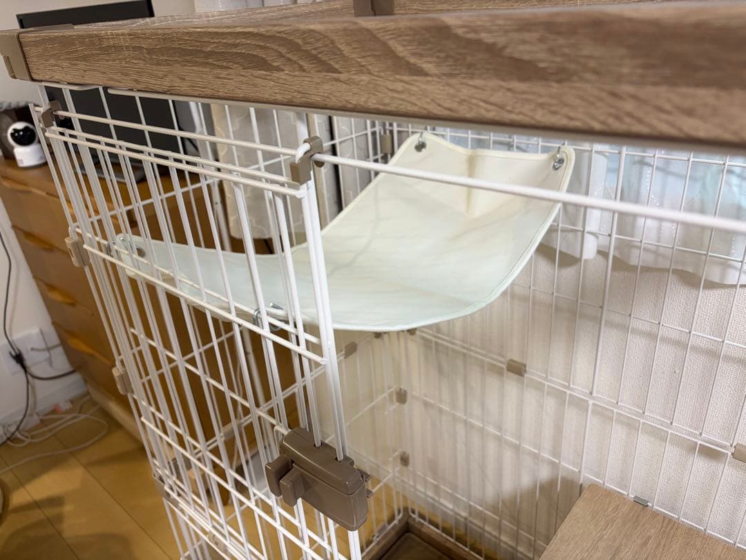 キャットケージ ハンモック付き 大きめ