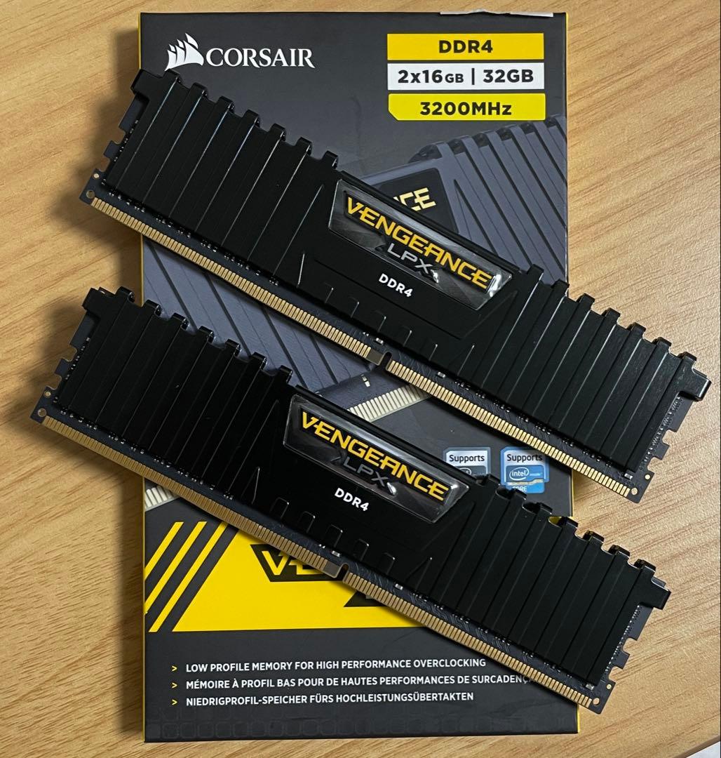 メモリー Corsair Vengeance DDR4 32GB 3200MHz