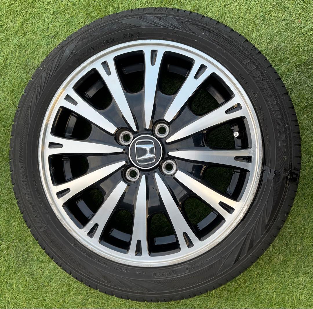 HONDA N-BOX純正タイヤアルミホイール165/55R15 ４本セット