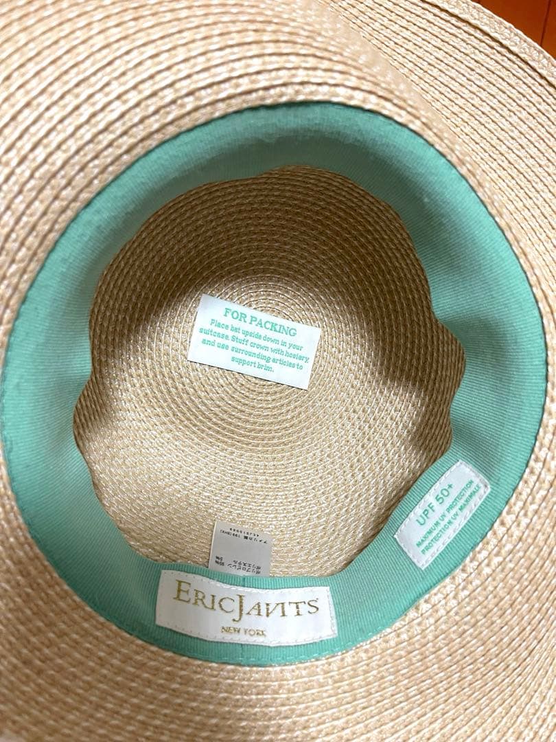 mii ☆ERIC JAVITS ベージュ フラッパーハット