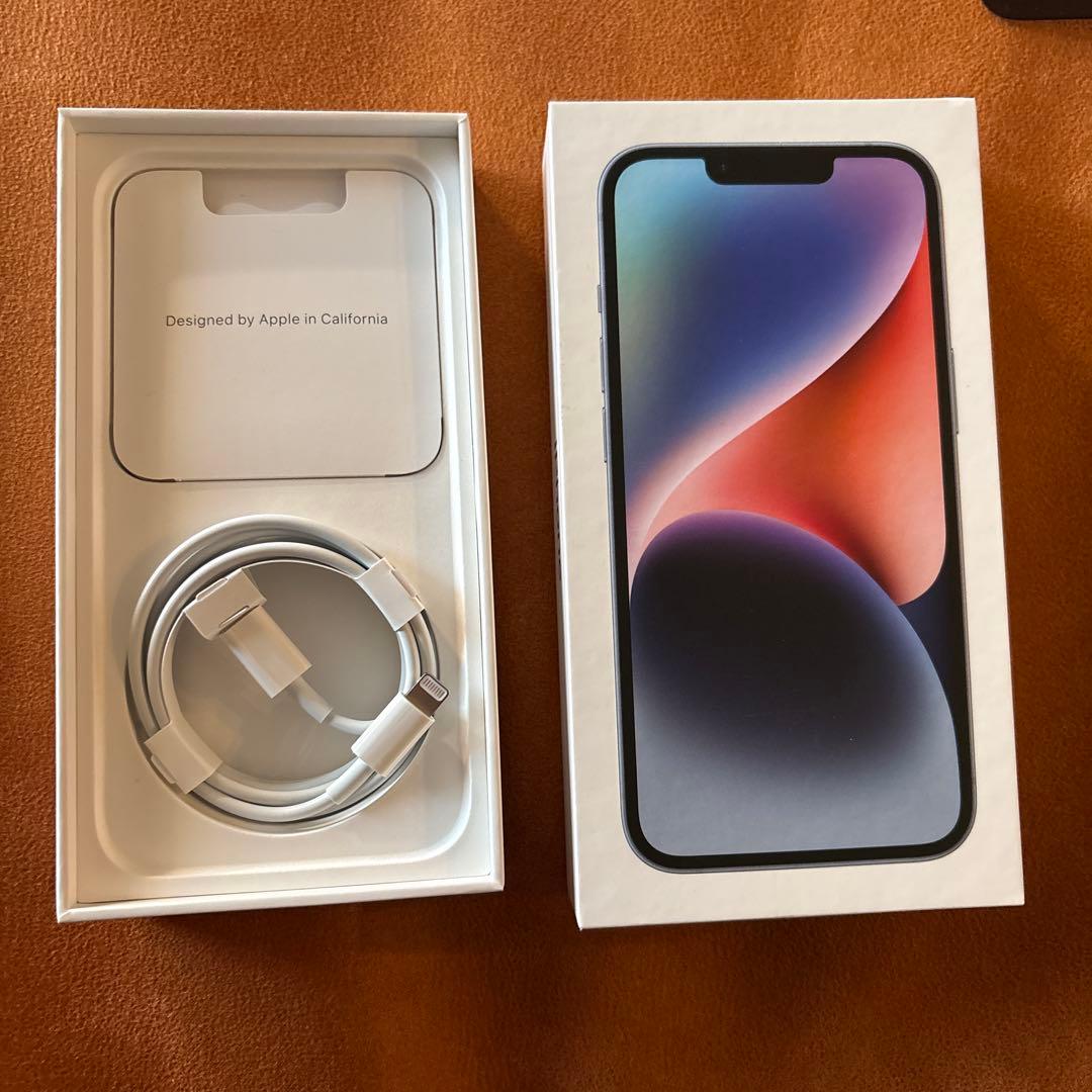 Apple iPhone 14 本体 ブルー