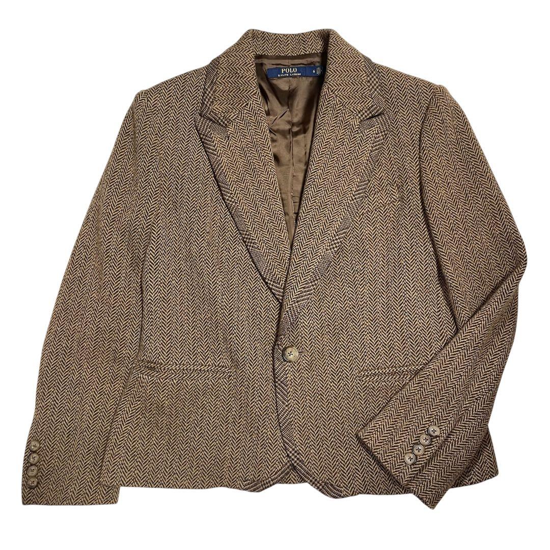 ポロラルフローレン ヘリンボーン ジャケット ウール フォーマル 6