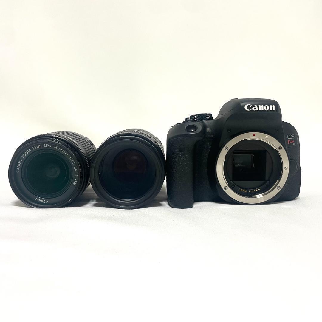 Wi-Fi対応❣️ Canon EOS Kiss X9i Wズームレンズセット