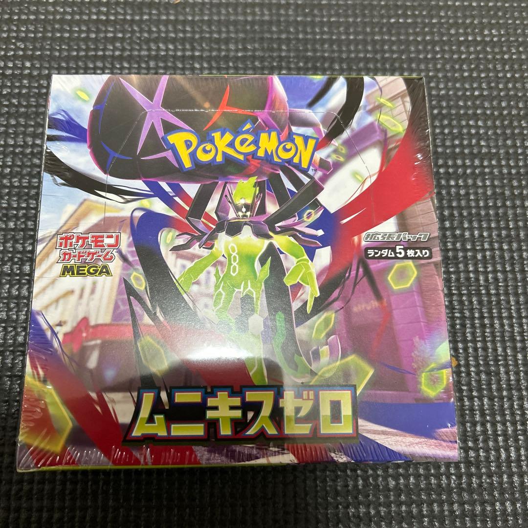 シュリンク付き！ポケモンカードゲーム★ムニキスゼロ★1BOX★新品未開封★