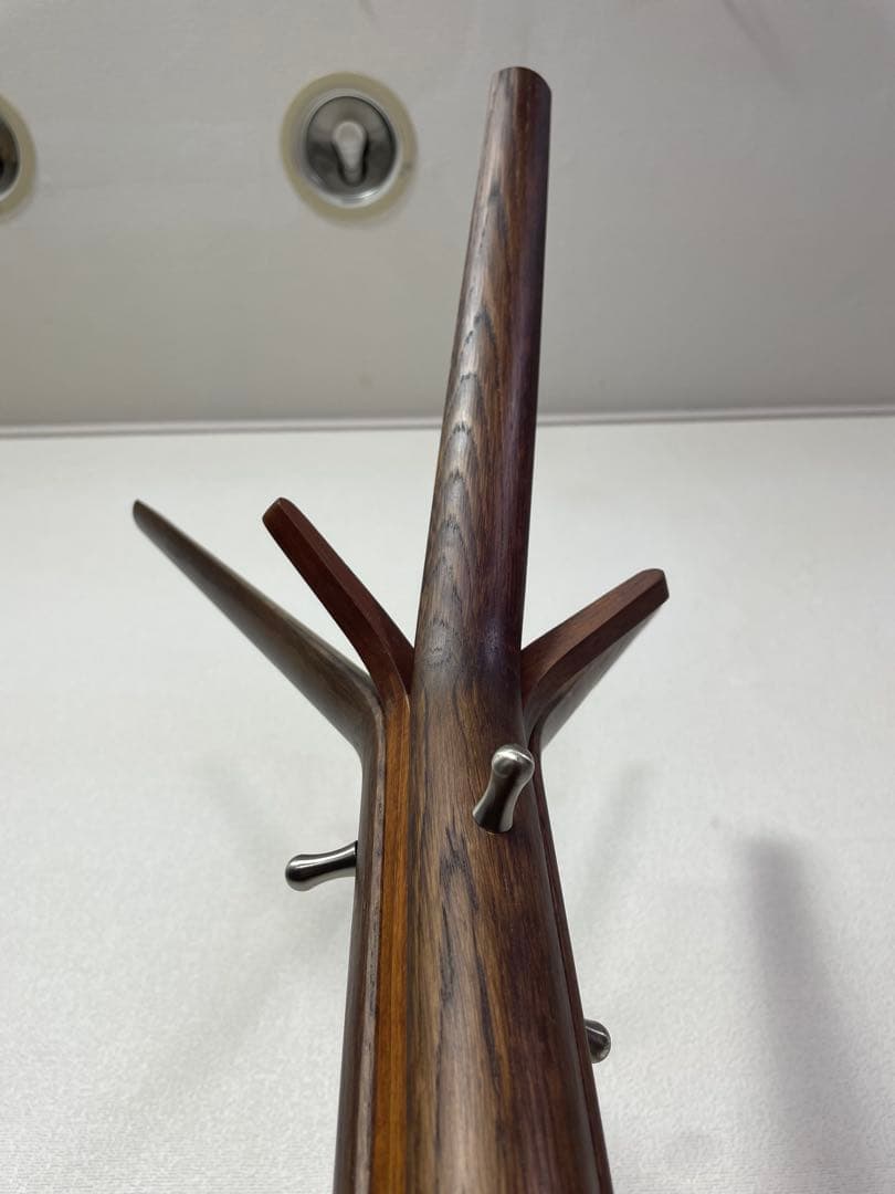 カリモク スタンダードモダン ポールスタンド モカブラウン ポールハンガー