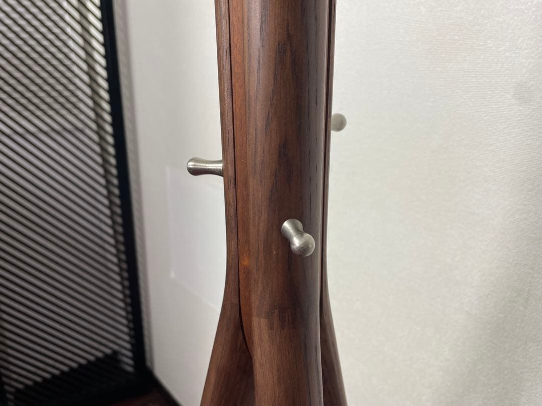 カリモク スタンダードモダン ポールスタンド モカブラウン ポールハンガー