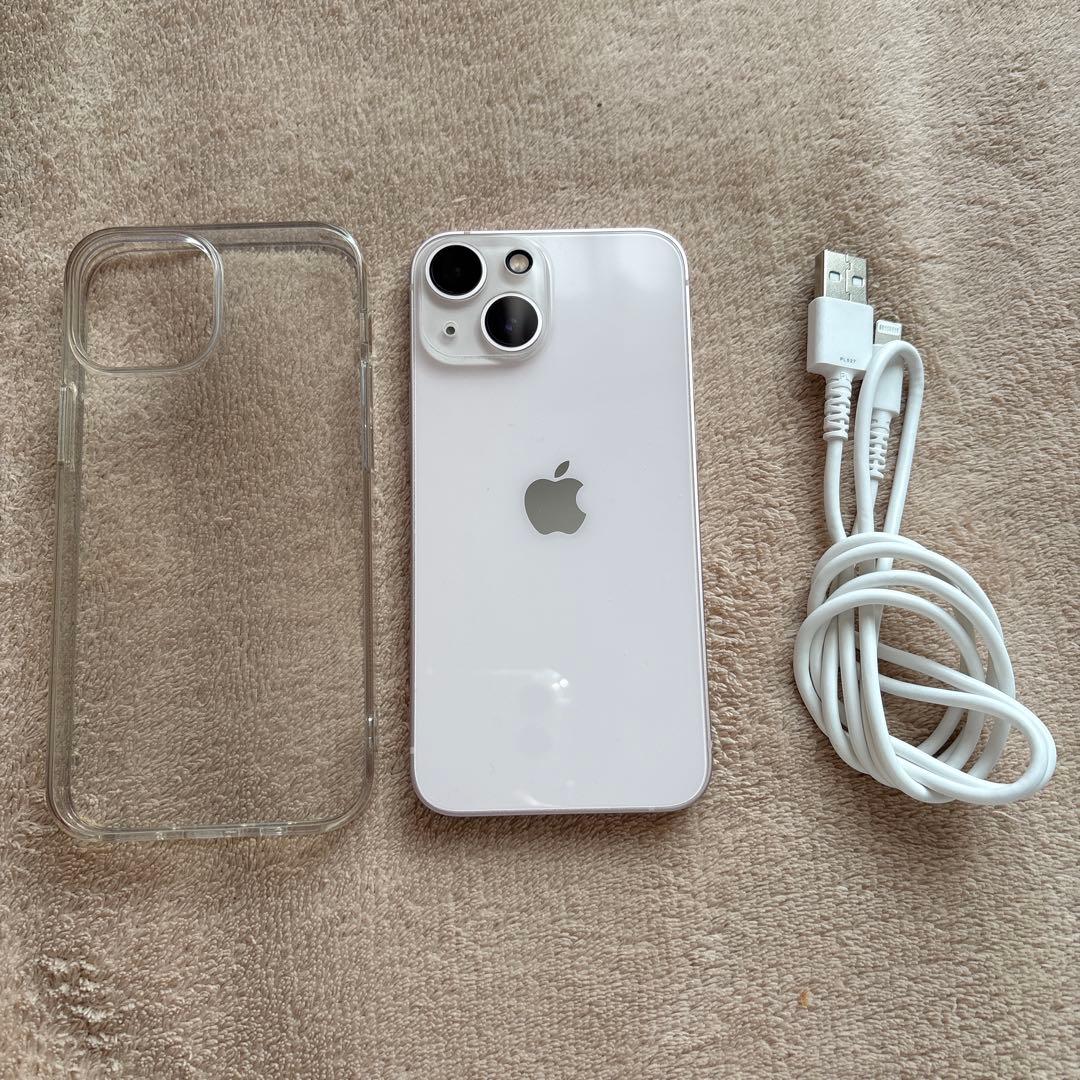 Apple iPhone 13 ピンク 本体 ケーブル付