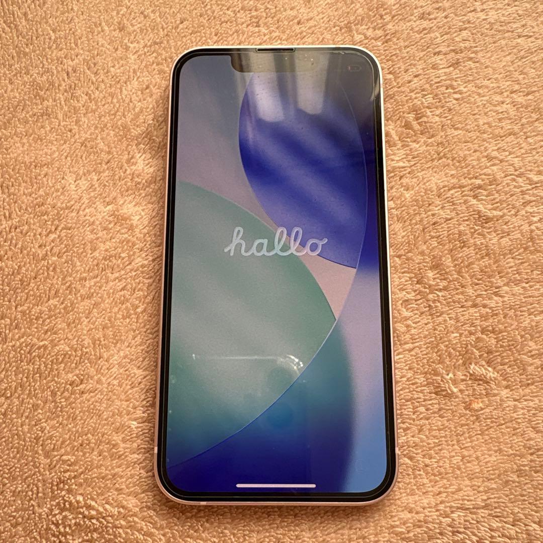 Apple iPhone 13 ピンク 本体 ケーブル付