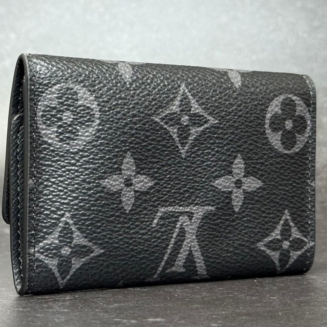 極美品 新作 ルイヴィトン モノグラム エクリプス ミュルティクレ6 キーケース