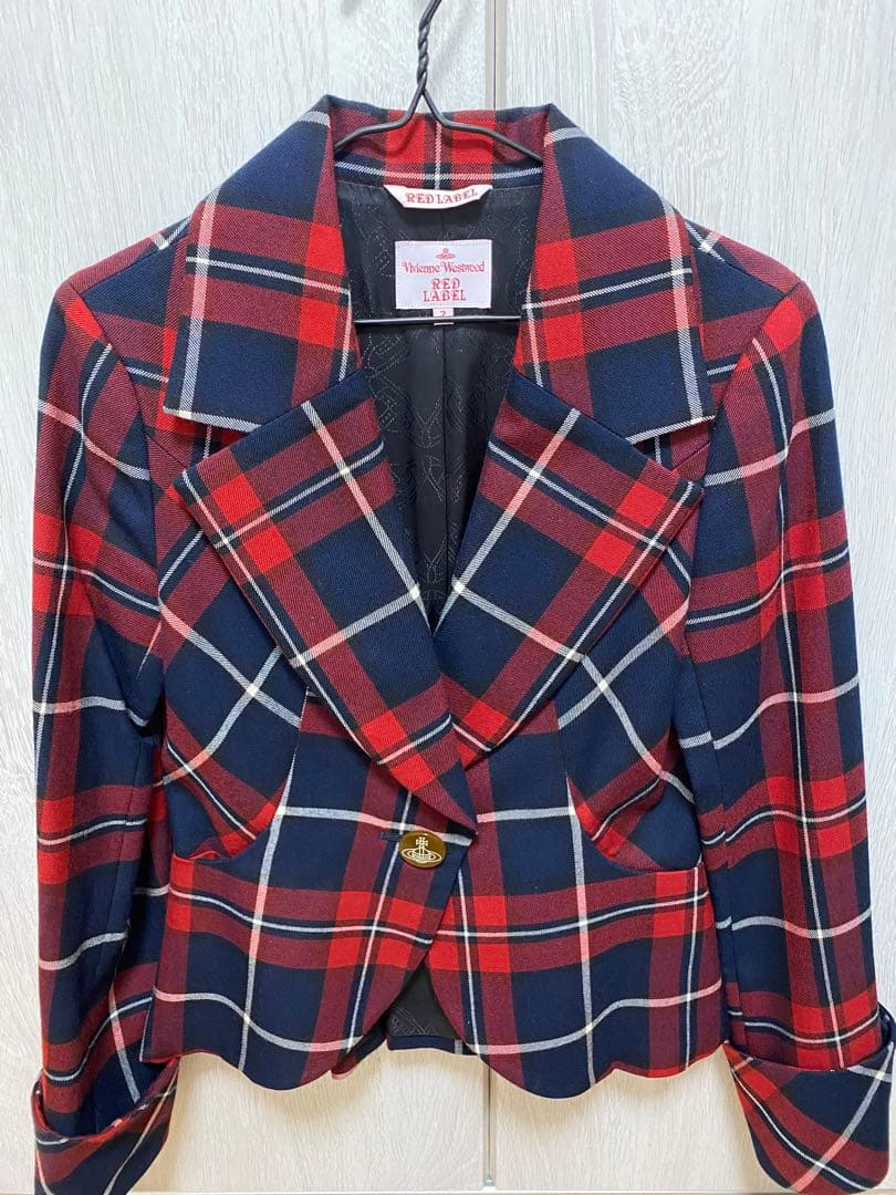 Vivienne Westwood RED LABEL ジャケット 赤 黒