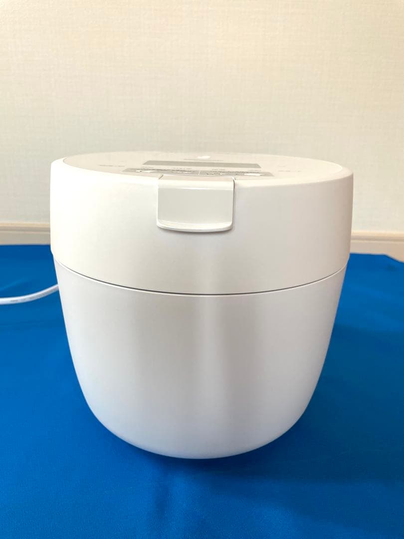美品 パナソニック 炊飯器5合 圧力IH SR-R10B-W ホワイト