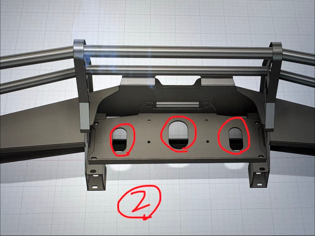 Black Pig　80ワイド　バンパー
