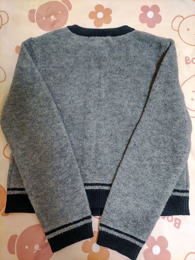 herlipto♡Boucle Bicolor Knit Jacket