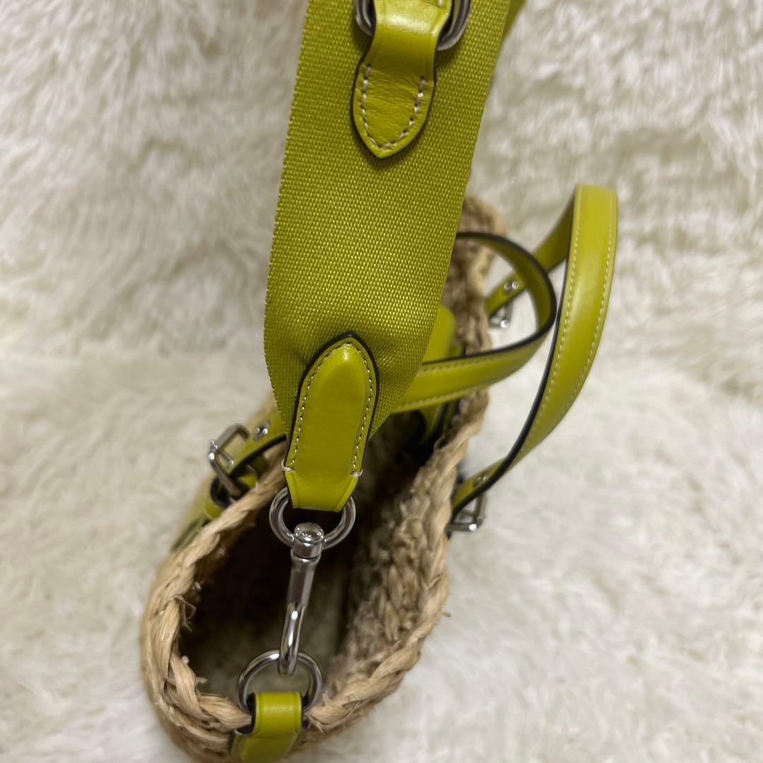 美品　コーチ CJ519 ショルダーバック 2WAY　ハンドバック　カゴバック