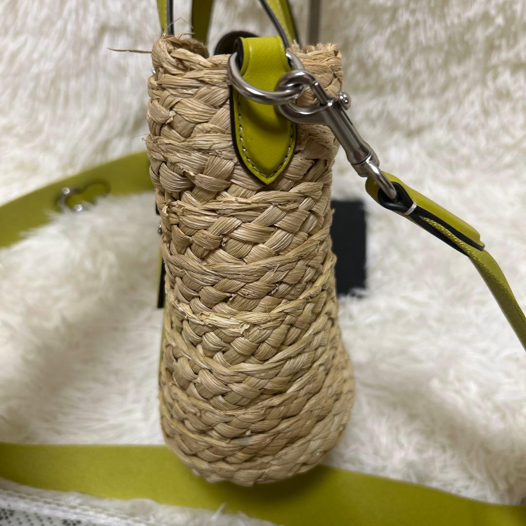 美品　コーチ CJ519 ショルダーバック 2WAY　ハンドバック　カゴバック