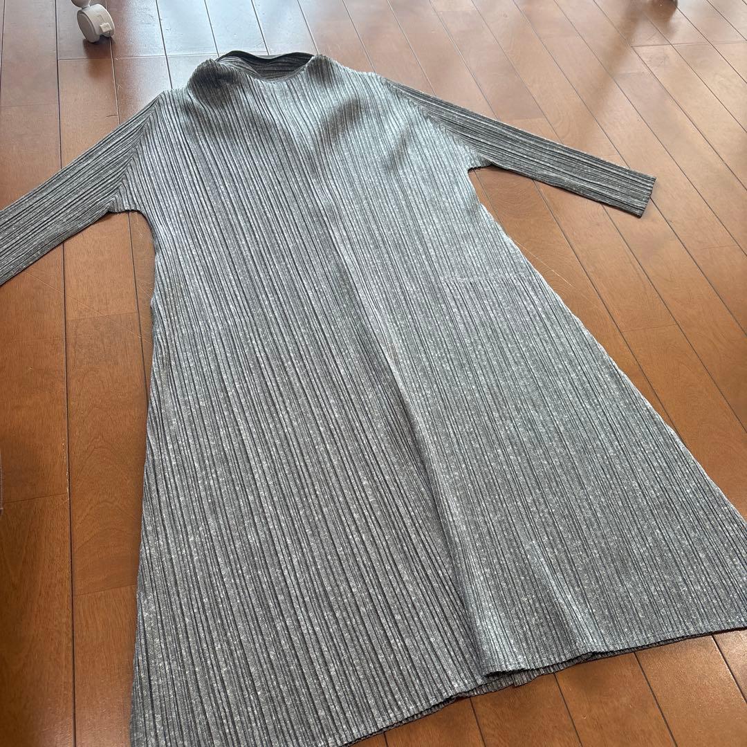 PLEATS PLEASE ロングカーディガン サイズ3