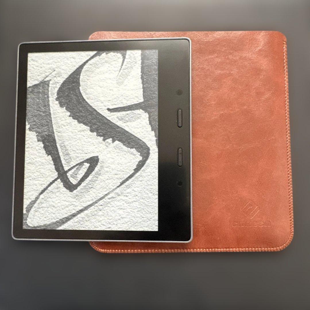 【美品❗️】Kindle Oasis (第10世代) 8GB +レザーケース