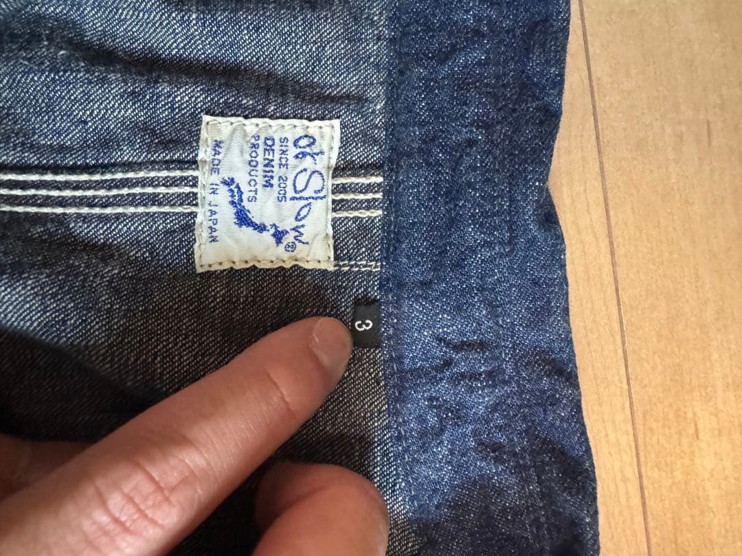 orSlow オアスロウデニムカバーオール ダークブルー