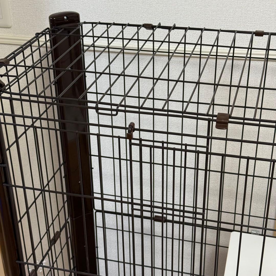 IRIS キャットケージ P-CSC-902 ブラウン　中古