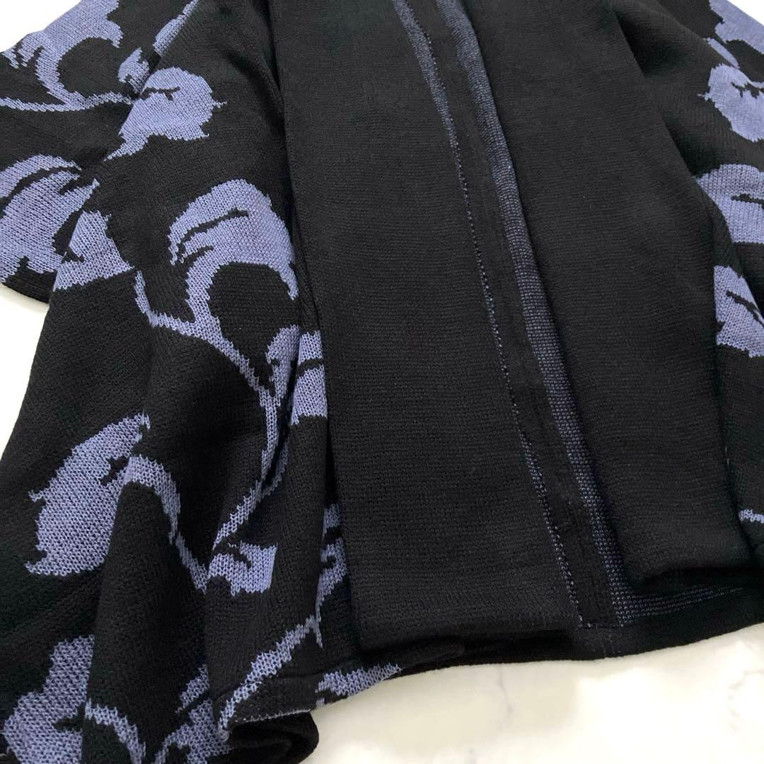 新品✨ 倭物やカヤ　蔦かずら羽織 ビッグシルエットニットカーディガン　花柄　着物