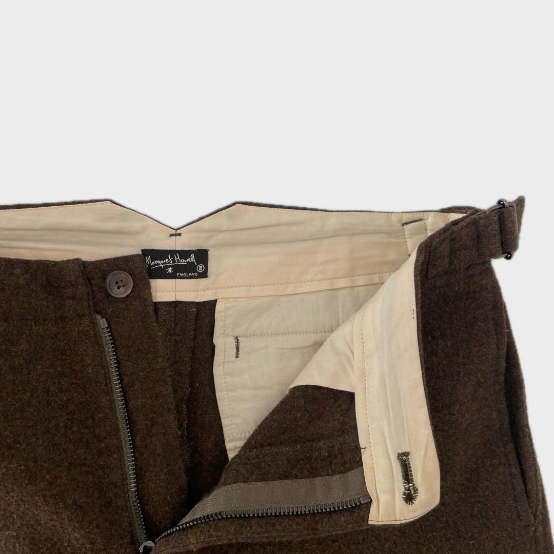 MARGARET HOWELL / マーガレットハウエル ソフトウールパンツ