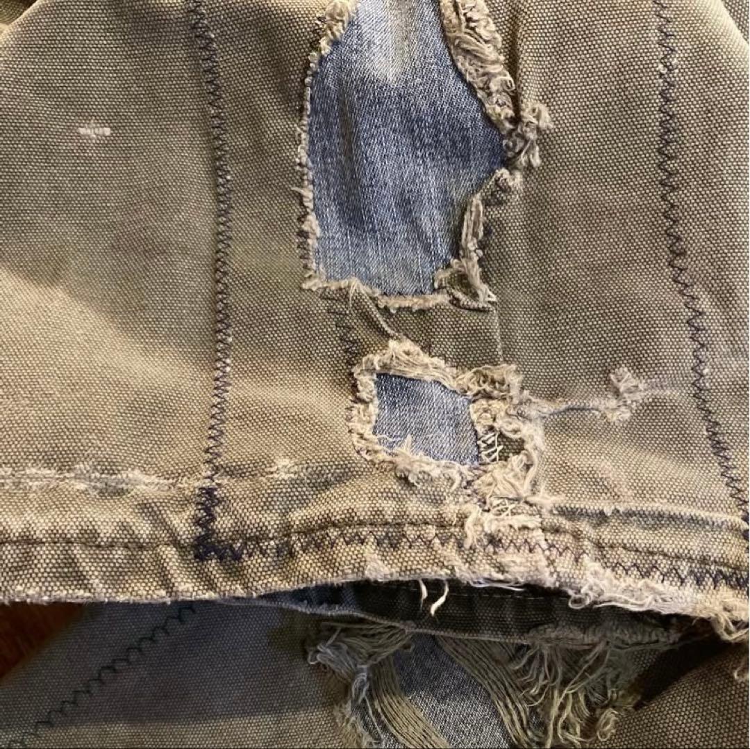 Vintage《Dickies》Work Pants ボロ フェード ３６×３２