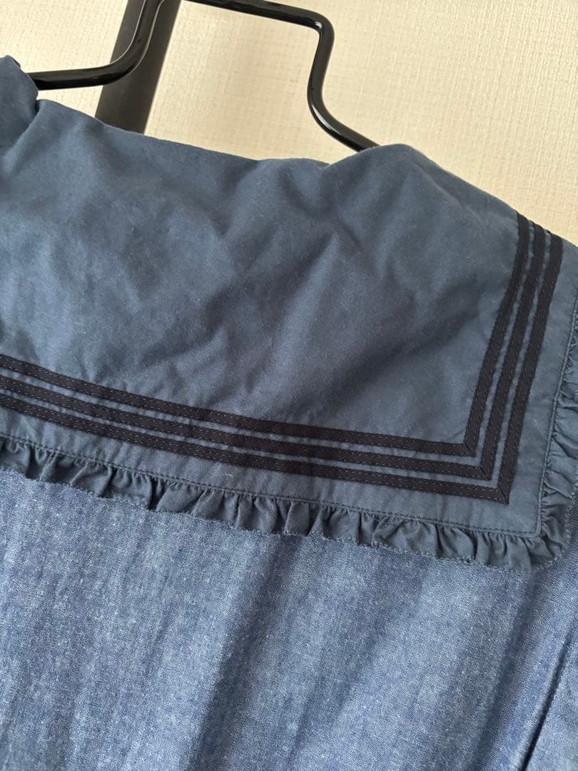 w*+様 ピンクハウス　セーラーカラーワンピース　ネイビー