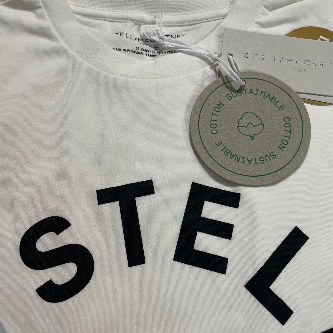 新品、未使用　大人もOK　STELLA McCARTNEY ロゴ Tシャツ12Y