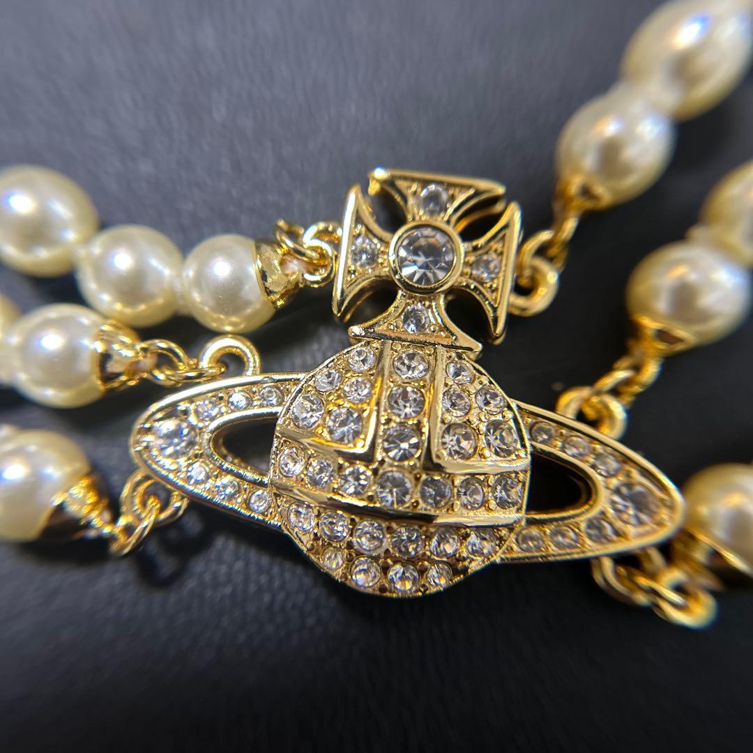 Vivienne Westwood 3連ネックレス