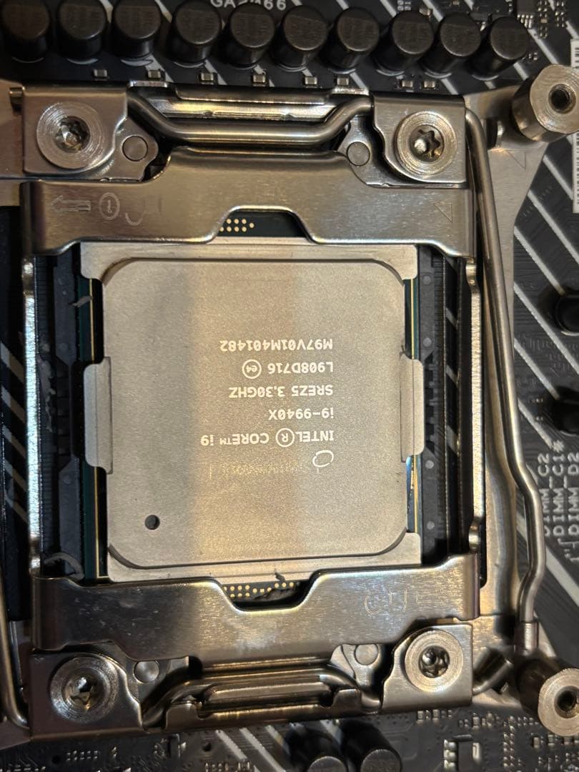 マザーボード ASUS PRIME X299-A II Intel CPU i9 9940X