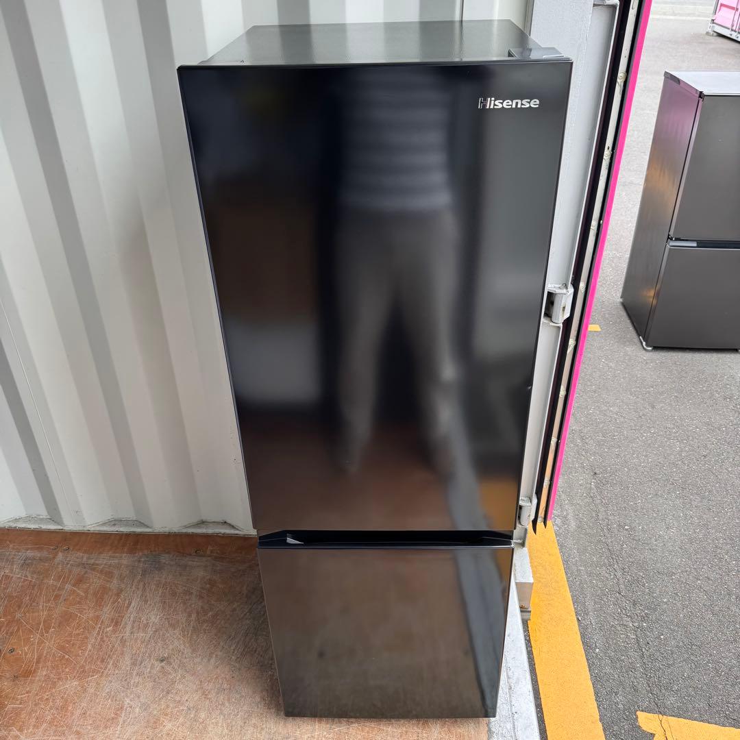 C7520★2024年製★新品.未使用品★ハイセンス冷蔵庫　黒ブラック一人暮らし
