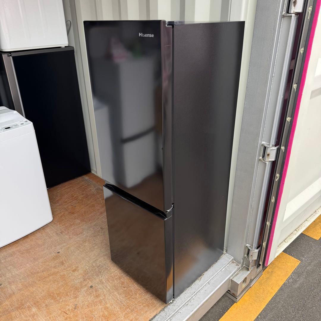 C7520★2024年製★新品.未使用品★ハイセンス冷蔵庫　黒ブラック一人暮らし