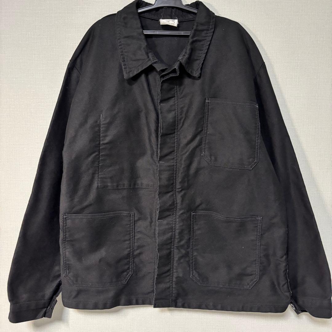 80’s French work Moleskin カバーオール　48-50