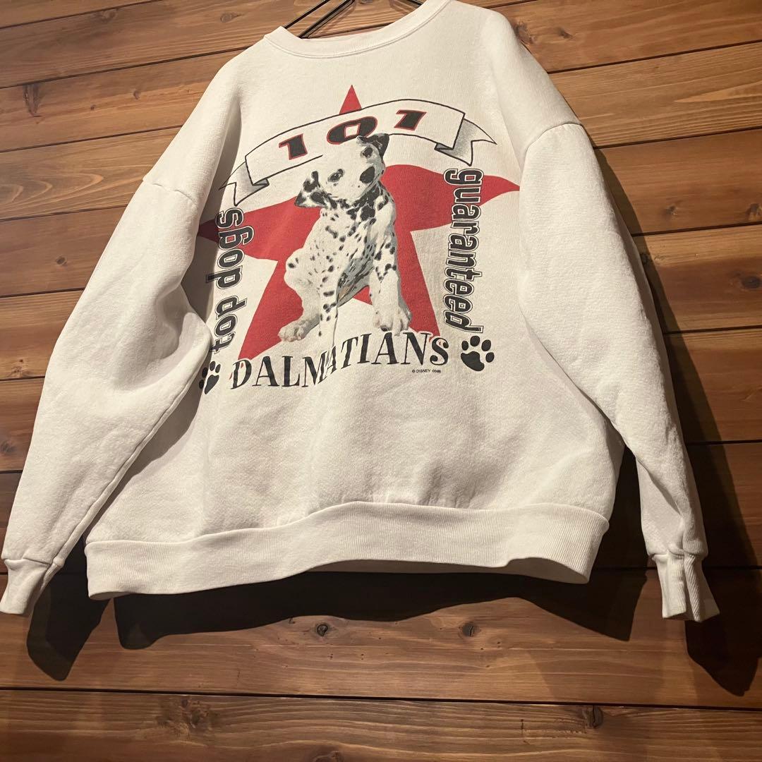 disney 101匹わんちゃん　101dalmatians スウェット　dog