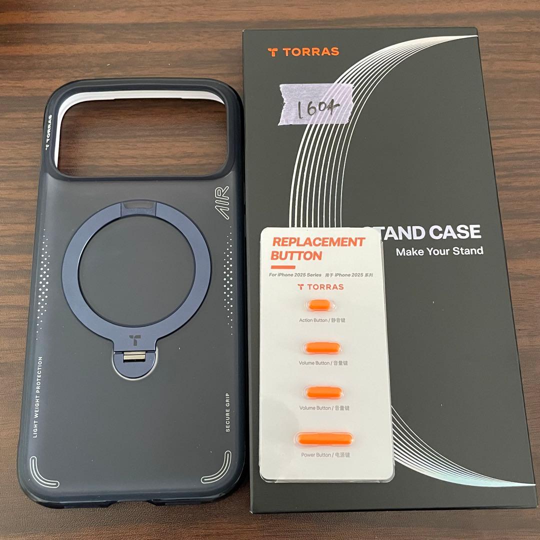 TORRAS iPhone 17 Pro Maxケース エアバッグ マグセーフ