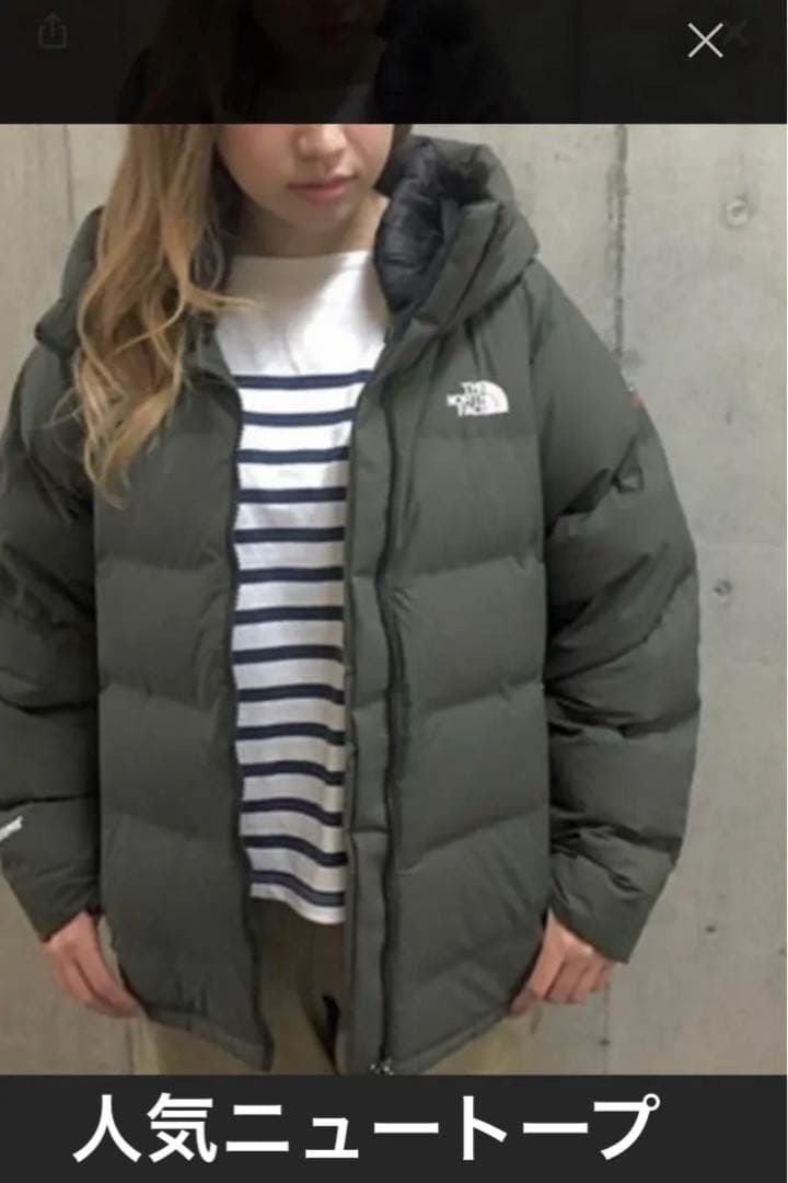 未使用に近い美品‼️ノースフェイスビレイヤーパーカ　ニュートープXS