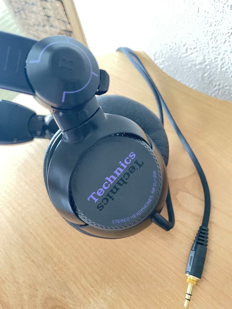 Technics RP-DJ1200 有線ヘッドフォン 専用袋付き