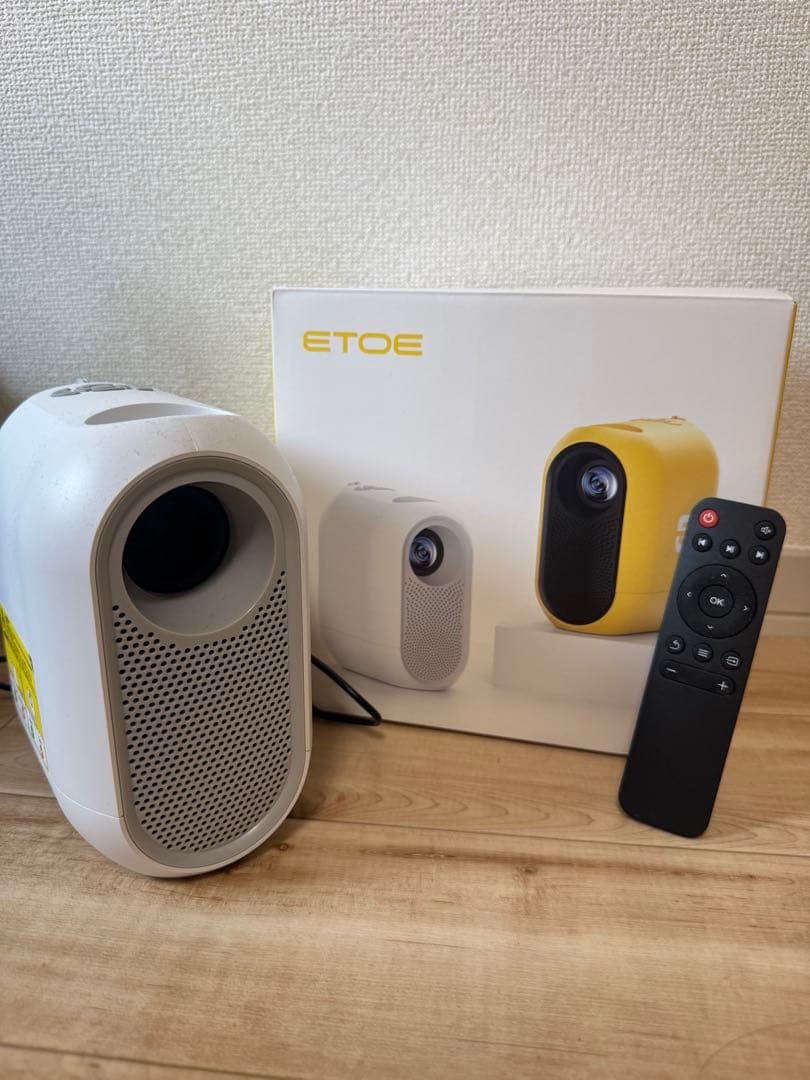 ETOE プロジェクター 本体 ホワイト