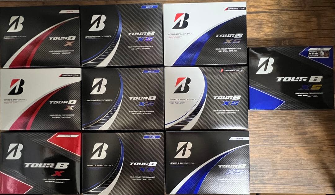 ブリヂストン TOUR B ゴルフボール 10セット