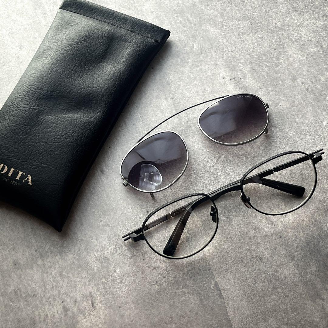 限定生産モデル　最高級　DITA ディータ チタン　クリップオン　サングラス