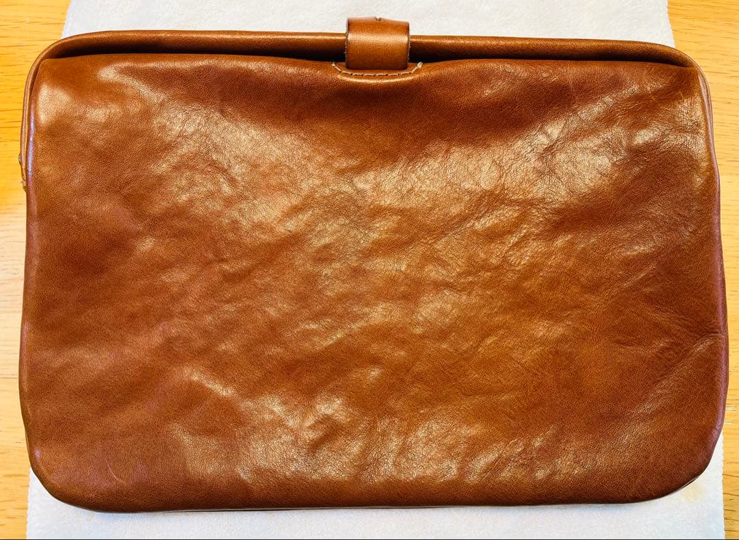 ナナ様 HERZ Organ クラッチバッグ Sサイズ アンバー