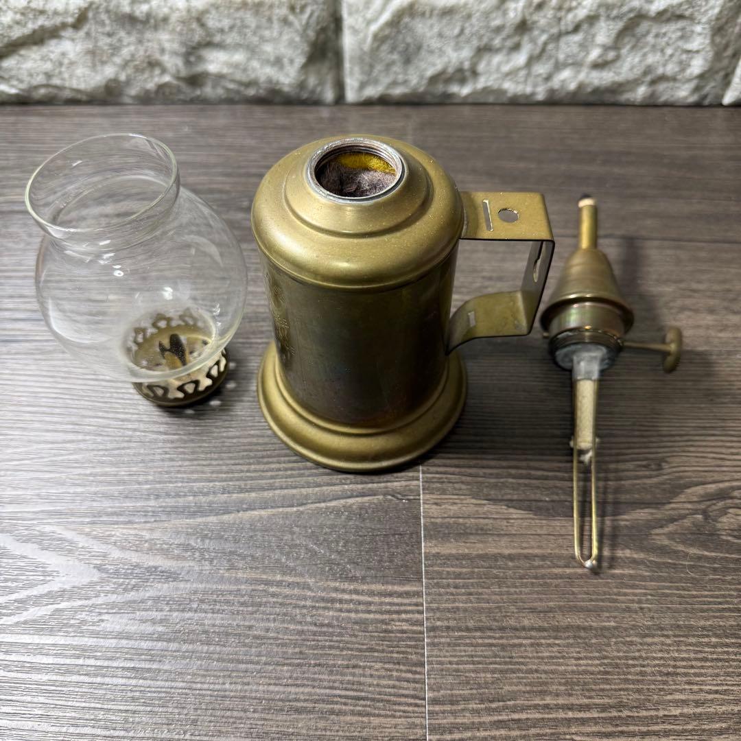 フランス製 アンティーク ピジョンランプ Lampe Olympe オイルランプ