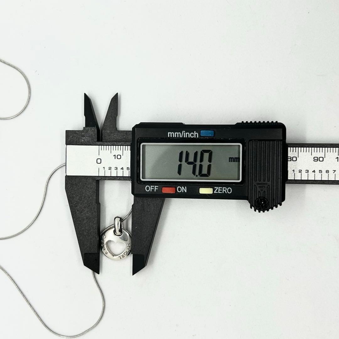 ✨美品✨ティファニー ピアスドハート ネックレス 社外ステンレススネークチェーン