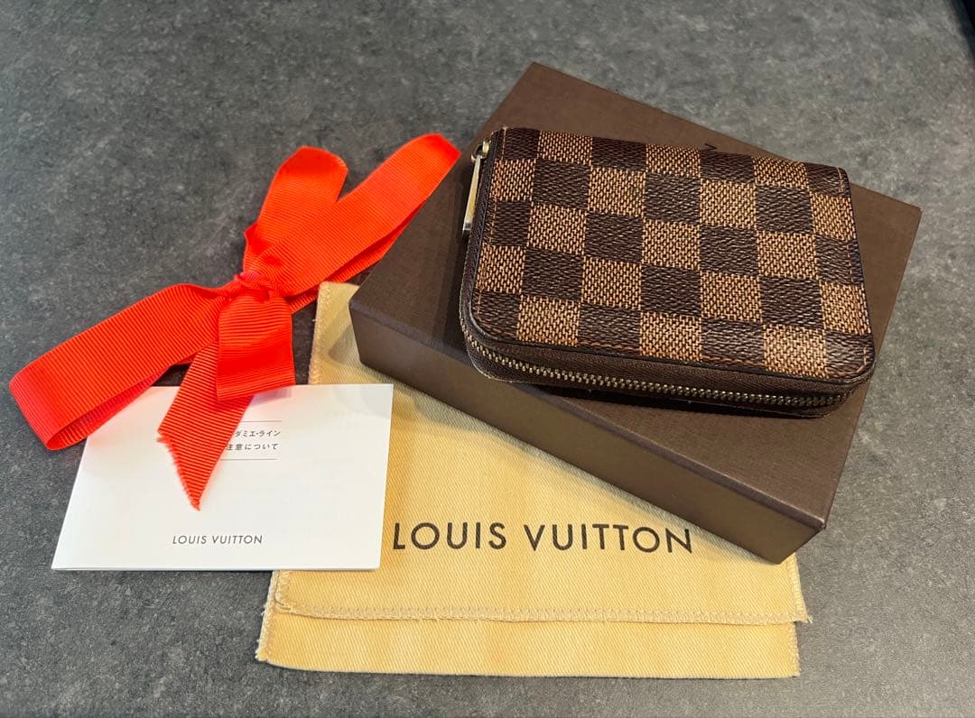 ルイヴィトン ダミエ ジッピーパース