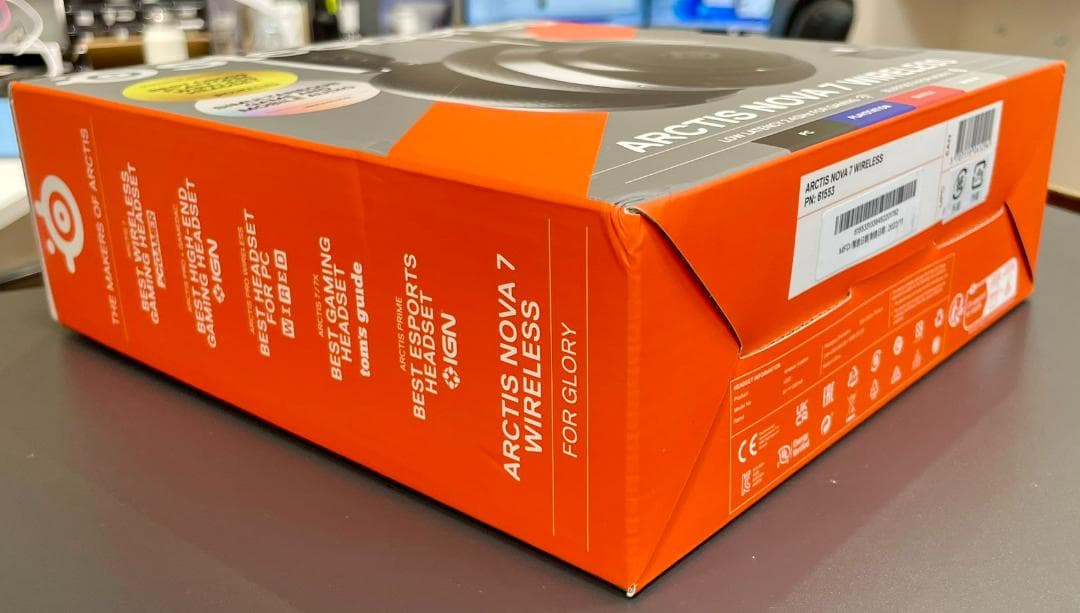 ヘッドホン SteelSeries Arctis Nova 7 Wireless Black