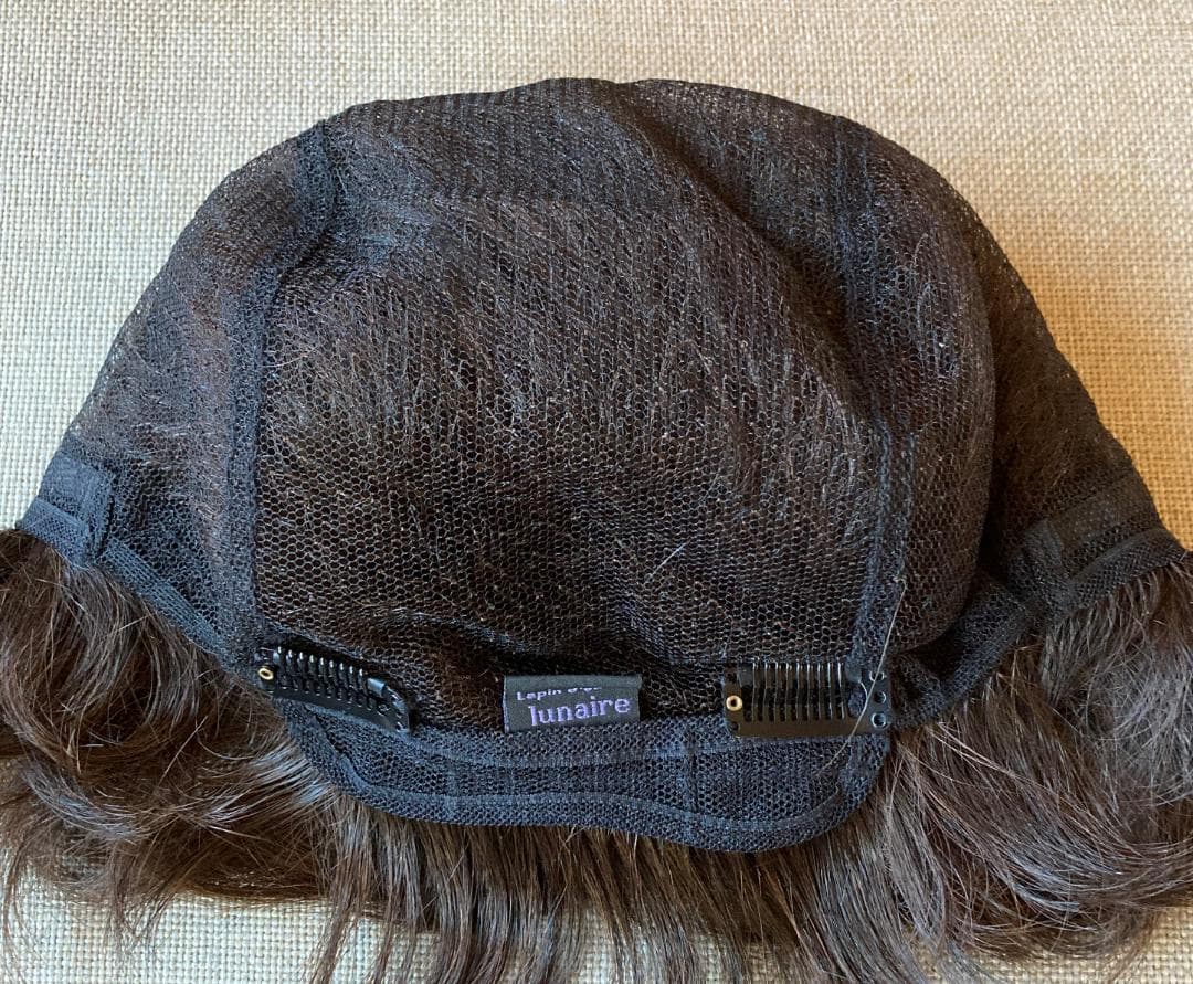 マダムヒロコ　キューティーショート　総手植え　人毛MIX　 ブラウン